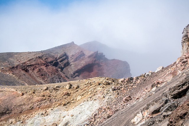 new zealand, tongariro, volcano