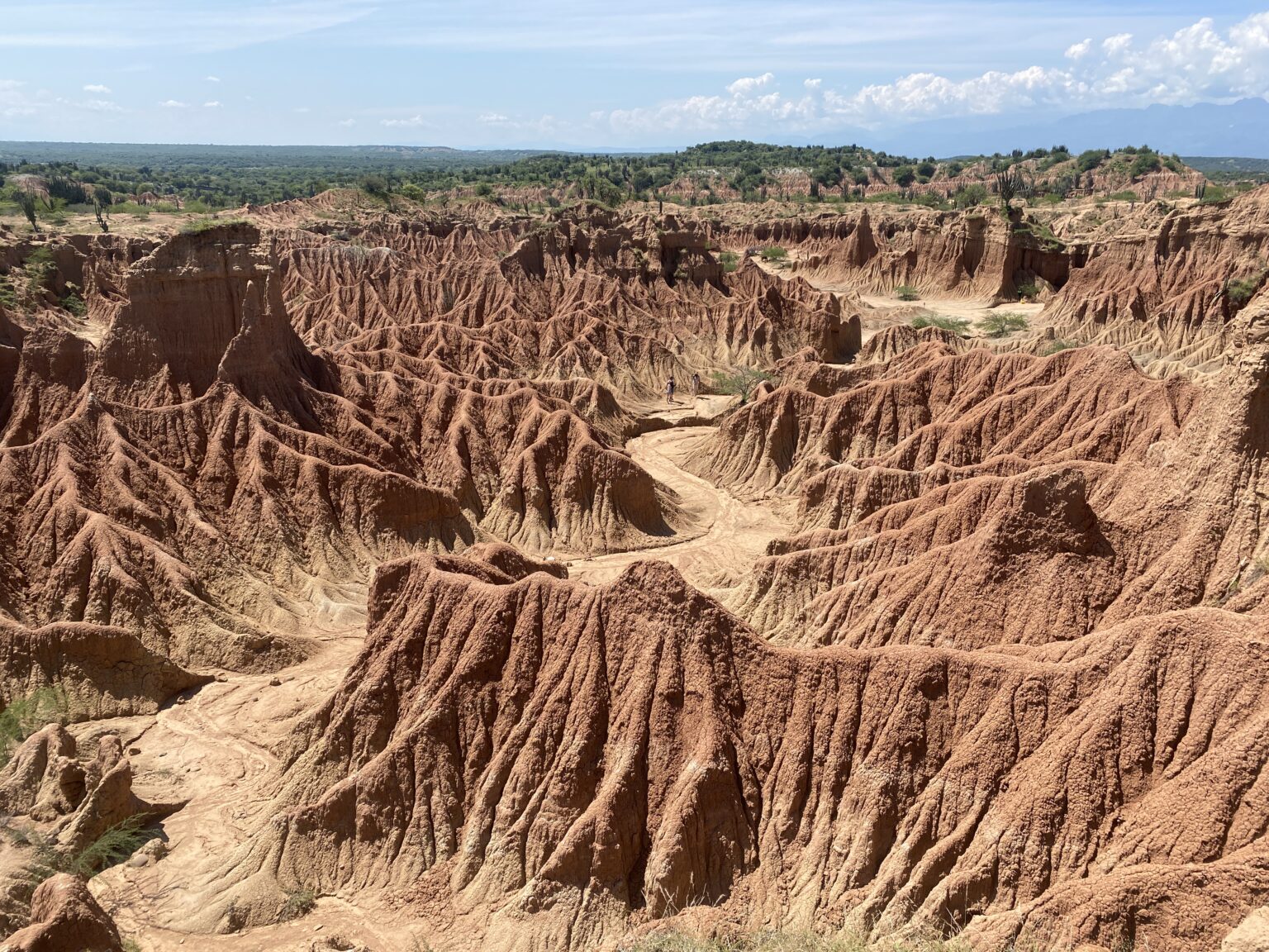 Ausblick über die Tatacoa-Wüste in Kolumbien.